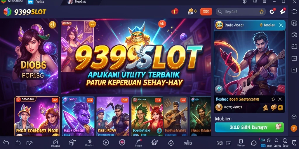 Tampilan utama <strong>9399SLOT</strong> dengan fitur pengelolaan tugas yang intuitif.