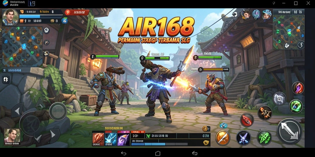 Gameplay mendebarkan dari AIR168 dengan grafis menawan.