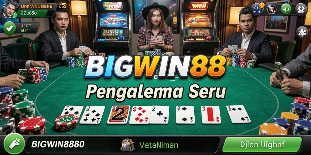 Tangkapan layar gameplay menarik dari permainan Poker.