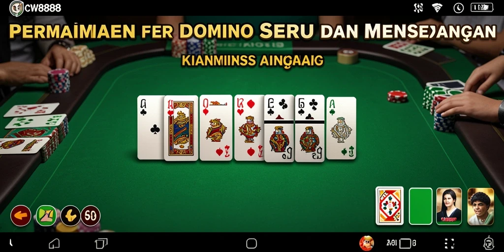 Tampilan menarik dari gameplay <strong>CW8888</strong> yang penuh aksi Domino.