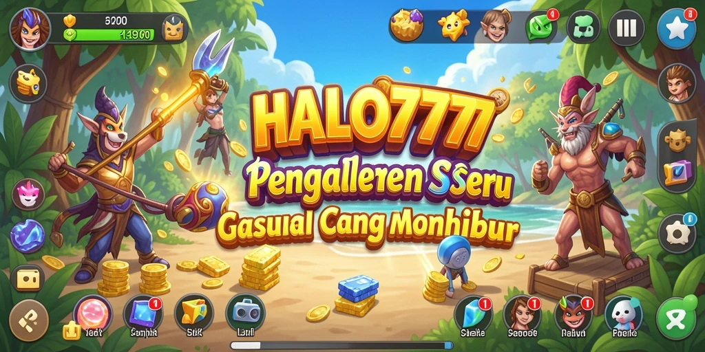 Gameplay seru dan menyenangkan di HALO777 dengan grafis menarik.