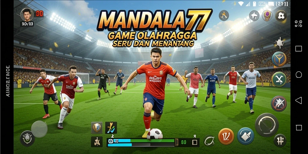 Tampilan gameplay seru di MANDALA77 yang penuh aksi.