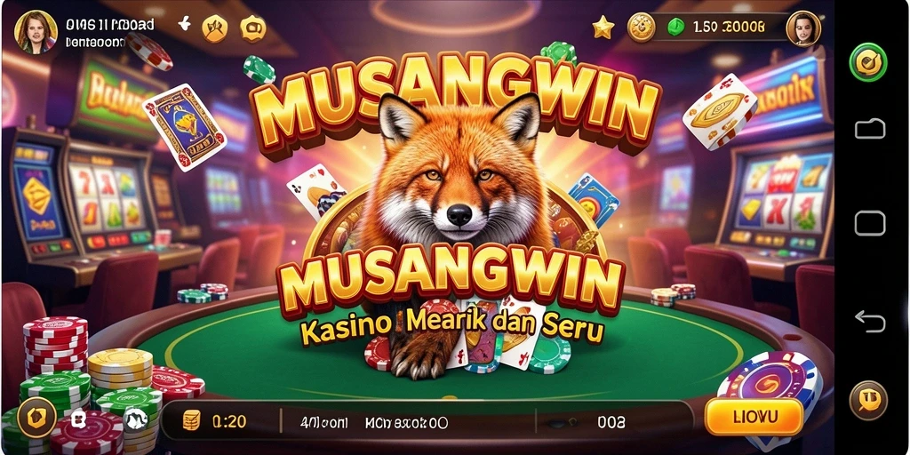 Screenshot menarik dari gameplay Kasino yang mendebarkan.