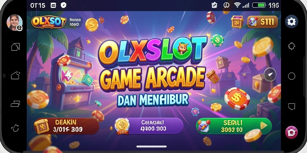 Tampilan gameplay seru dari OLXSLOT yang penuh warna.