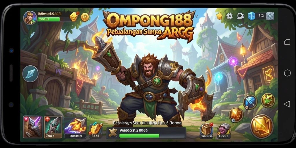Tampilan menarik dari gameplay OMPONG188 yang menampilkan pertarungan seru.