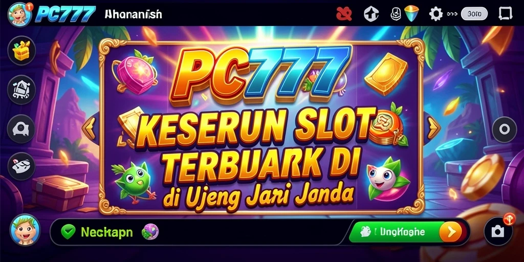 Screenshot gameplay Slot PC777 yang menarik dan menegangkan.