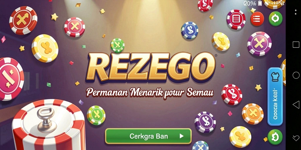 Tampilan gameplay Bingo yang seru dan mengasyikkan di REZEGO.