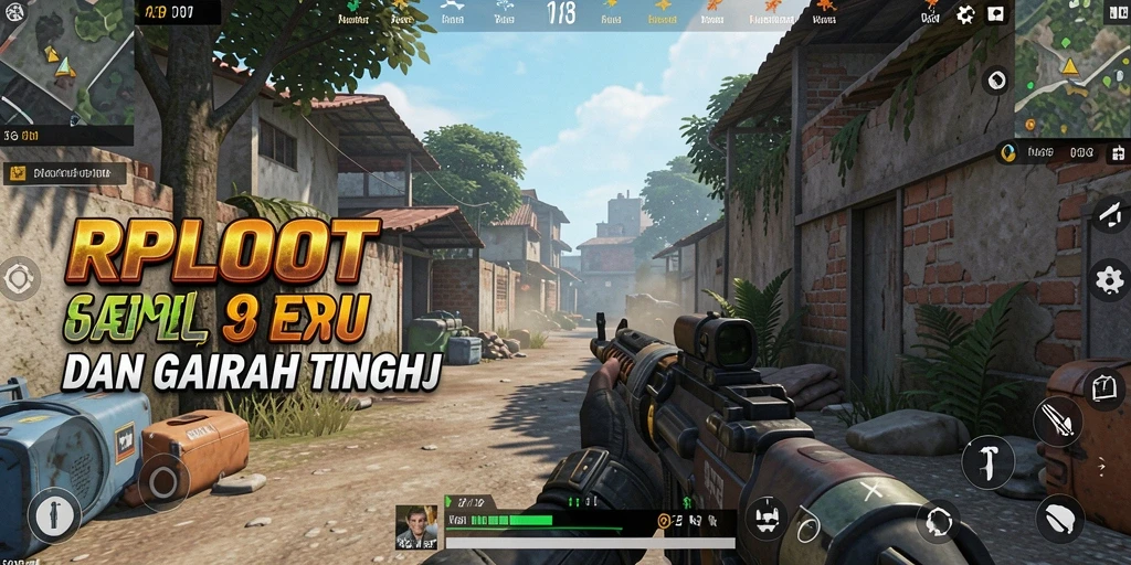 Tampilan gameplay seru di RPLOOT dengan aksi menegangkan.