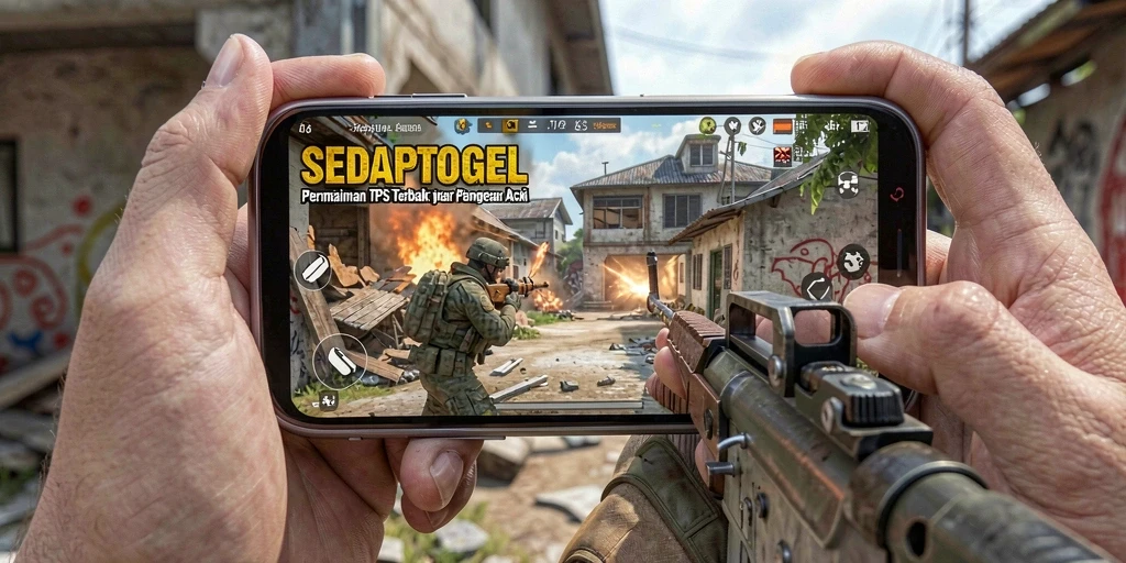Tangkapan layar gameplay SEDAPTOGEL menampilkan aksi mendebarkan dalam permainan TPS.