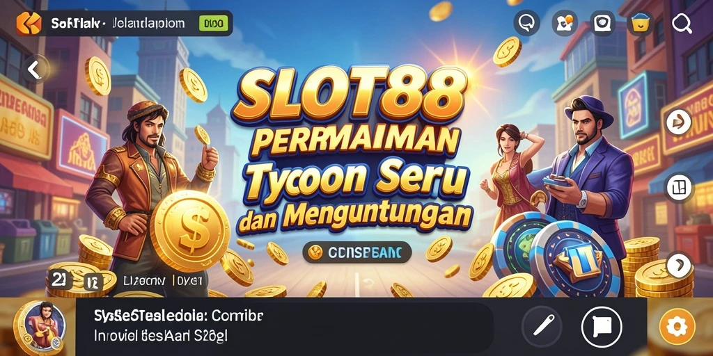 Tampilan menarik dari gameplay SLOT88 yang seru dan mengasyikkan.