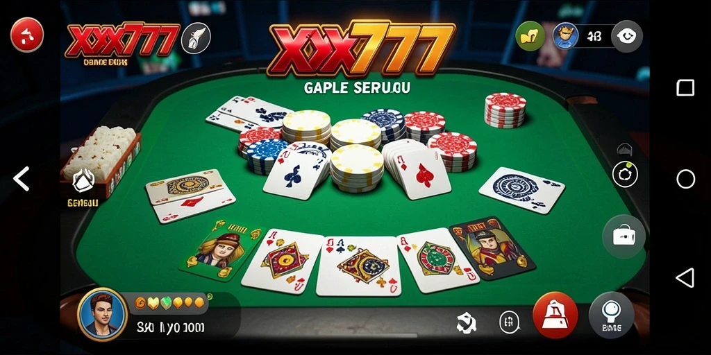 Screenshot gameplay XXX777 yang menyenangkan dan seru.
