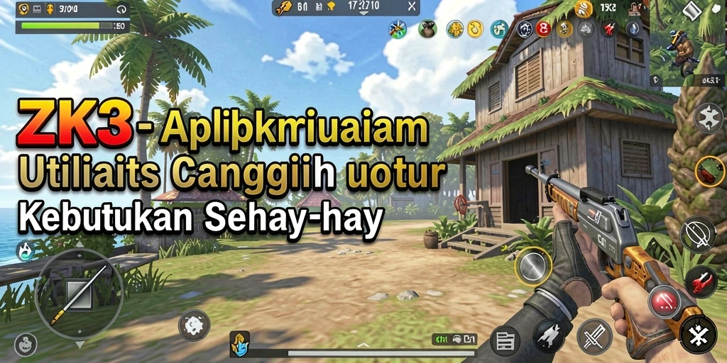 Tampilan antarmuka ZK3 yang sederhana dan mudah digunakan.